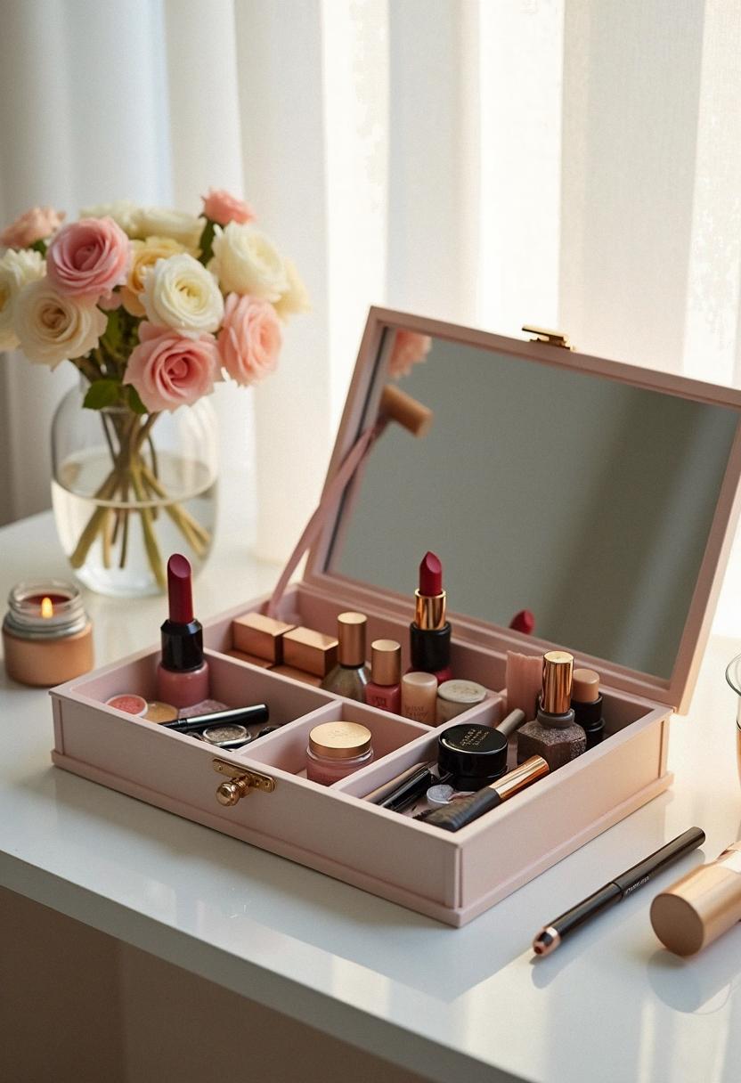 makeup organizer box