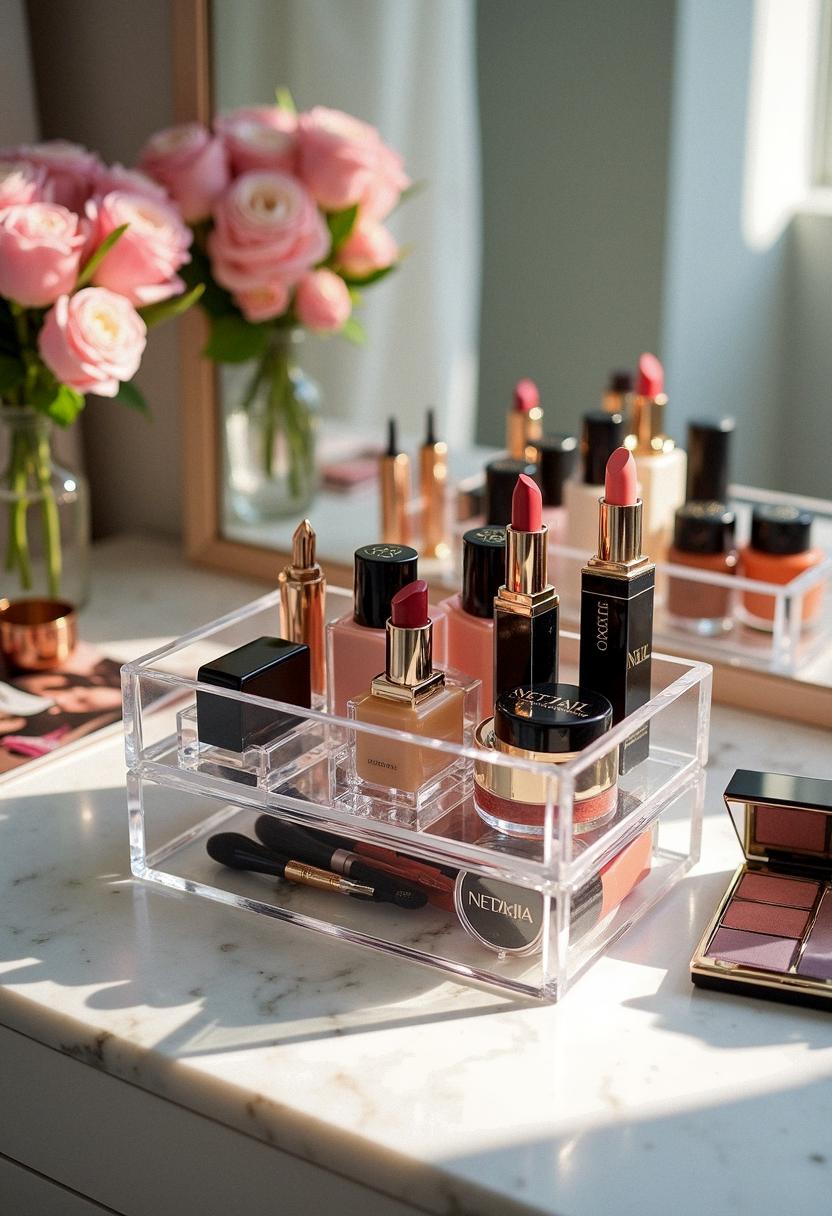 makeup organizer box
