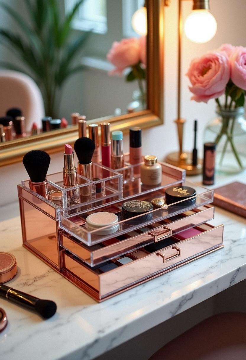 makeup organizer box