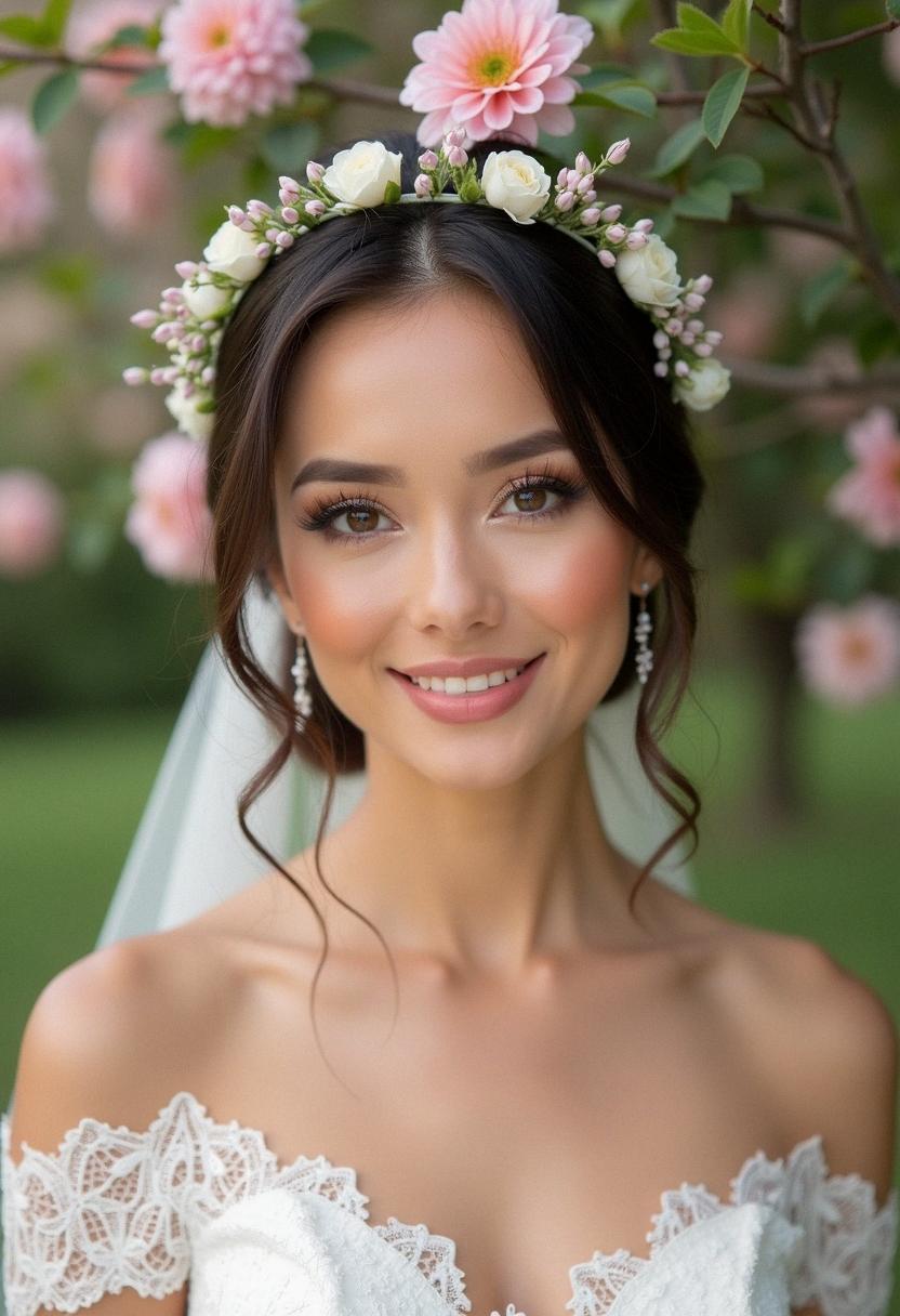 makeup wedding look