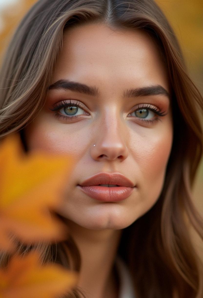 natural autumn makeup