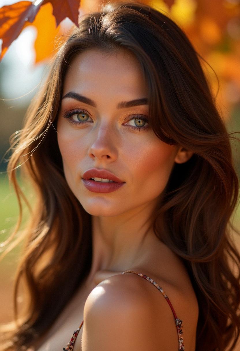 natural autumn makeup