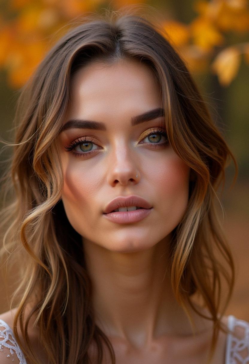 natural autumn makeup