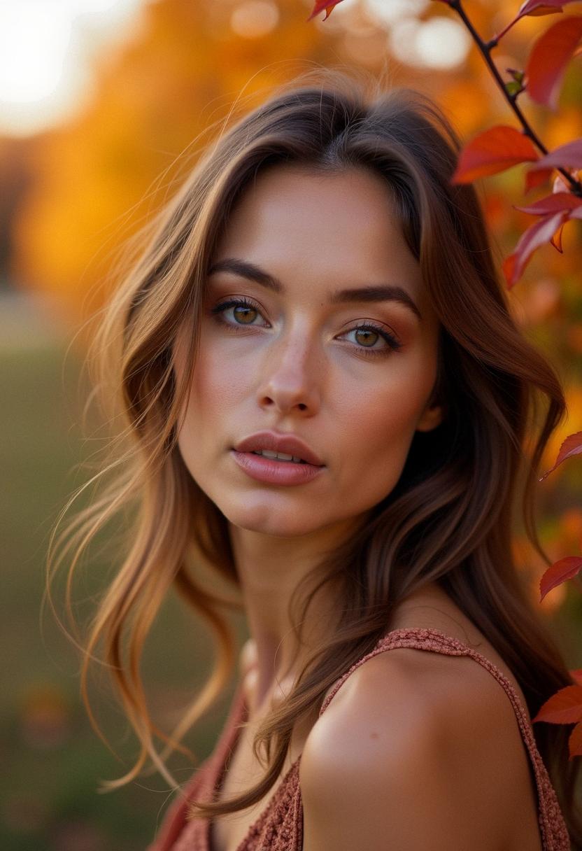 natural autumn makeup