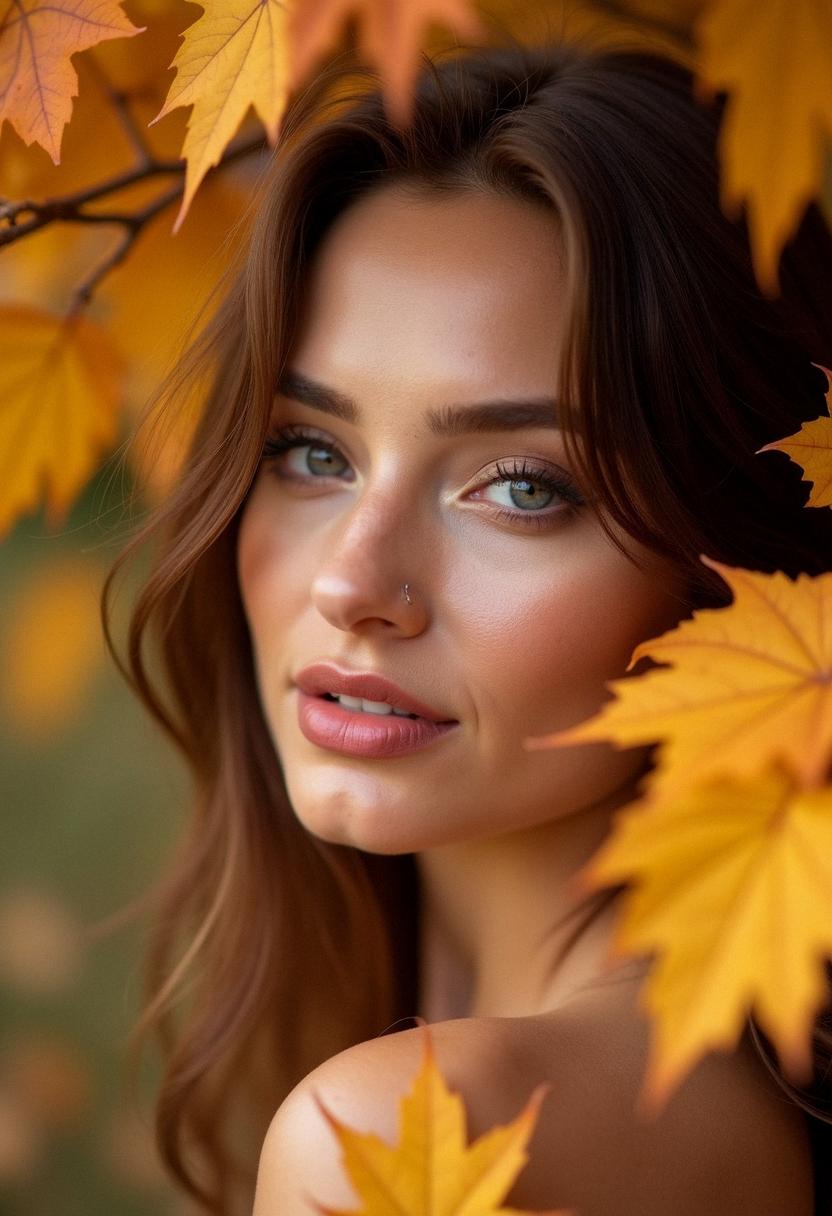 natural autumn makeup