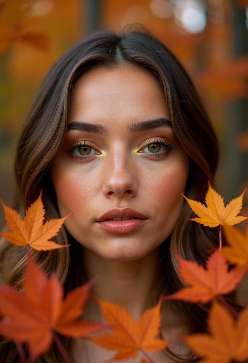 natural autumn makeup