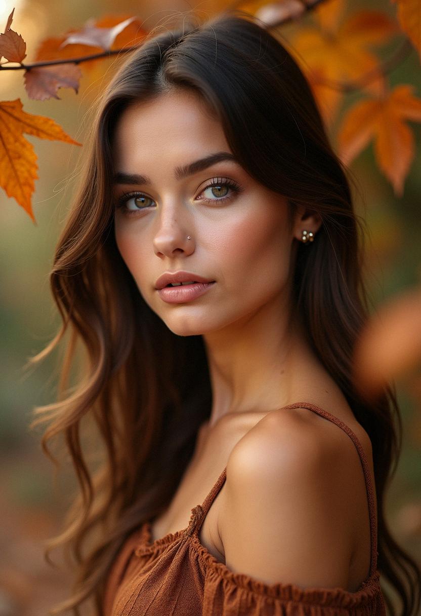 natural autumn makeup