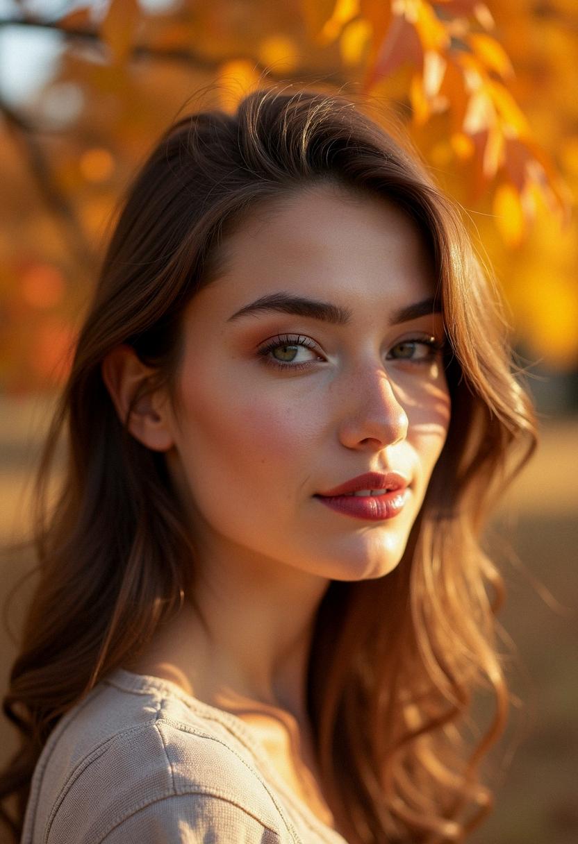 natural autumn makeup
