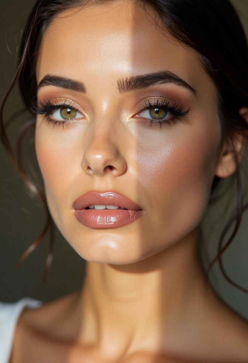 natural glam makeup