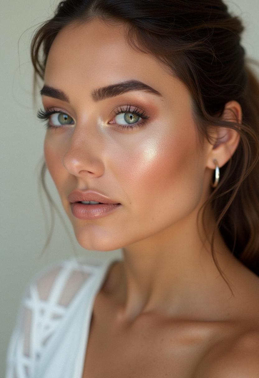 natural glam makeup