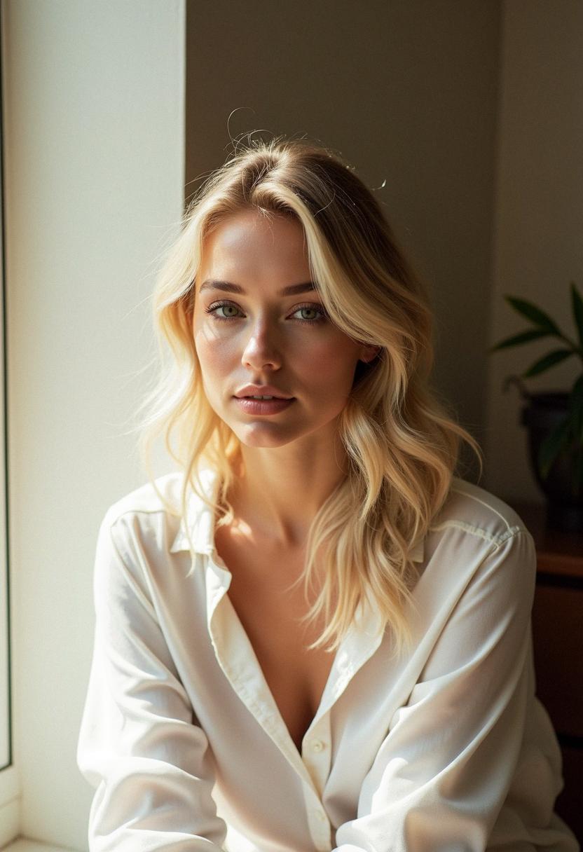 natural makeup for blondes