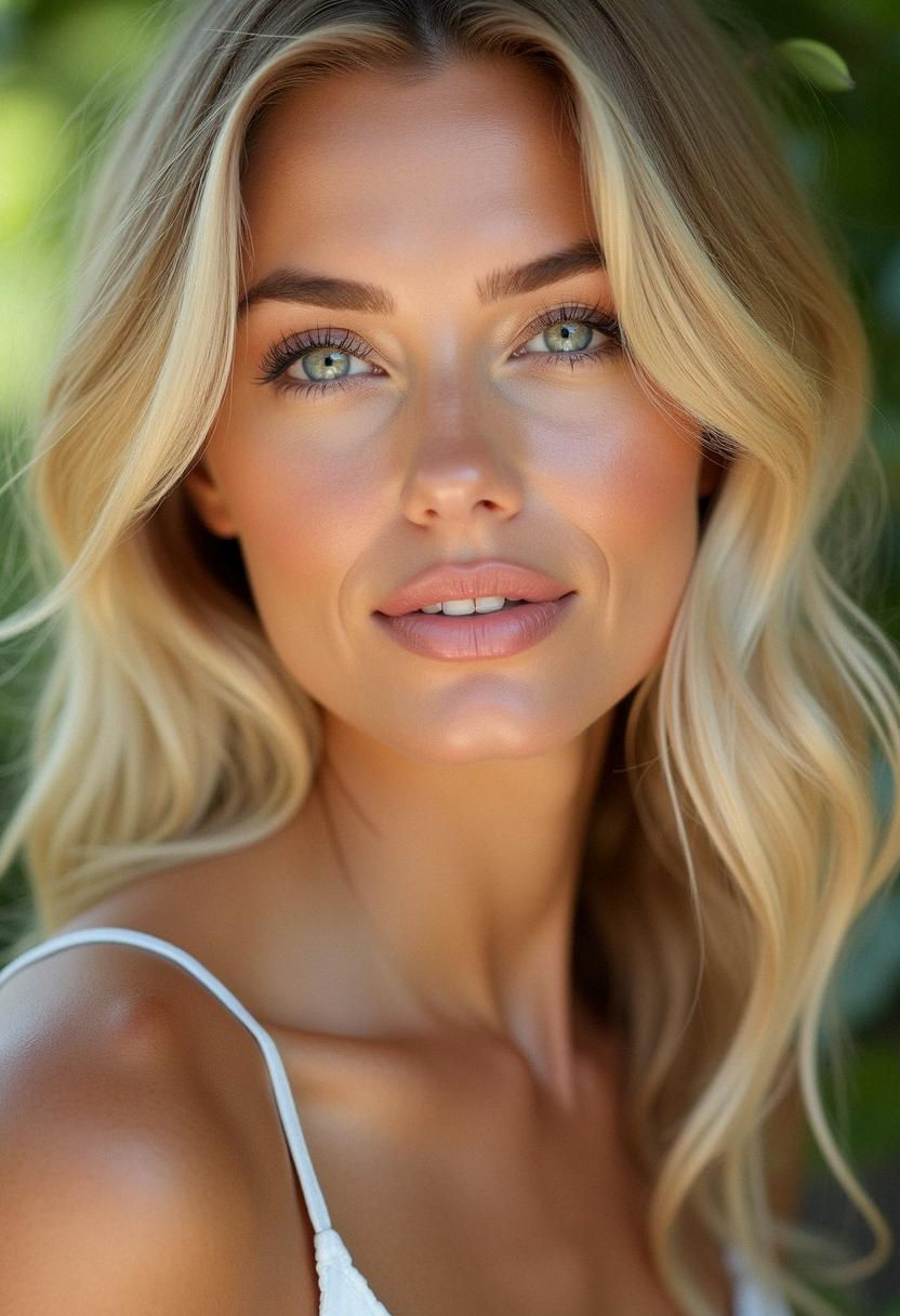 natural makeup for blondes