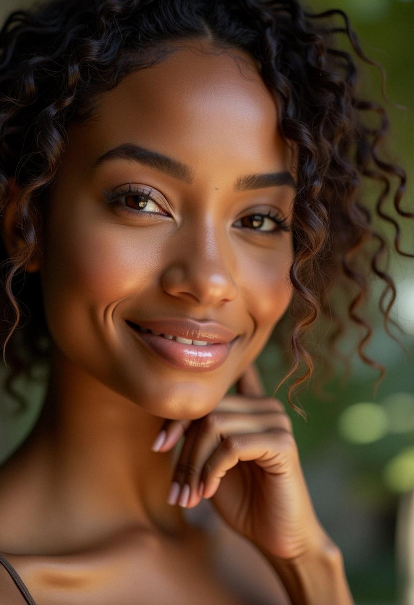 natural skin glow