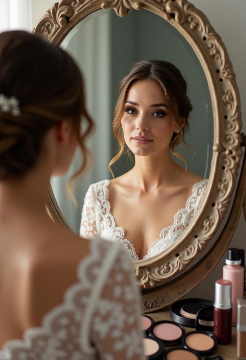 natural smokey eye makeup wedding