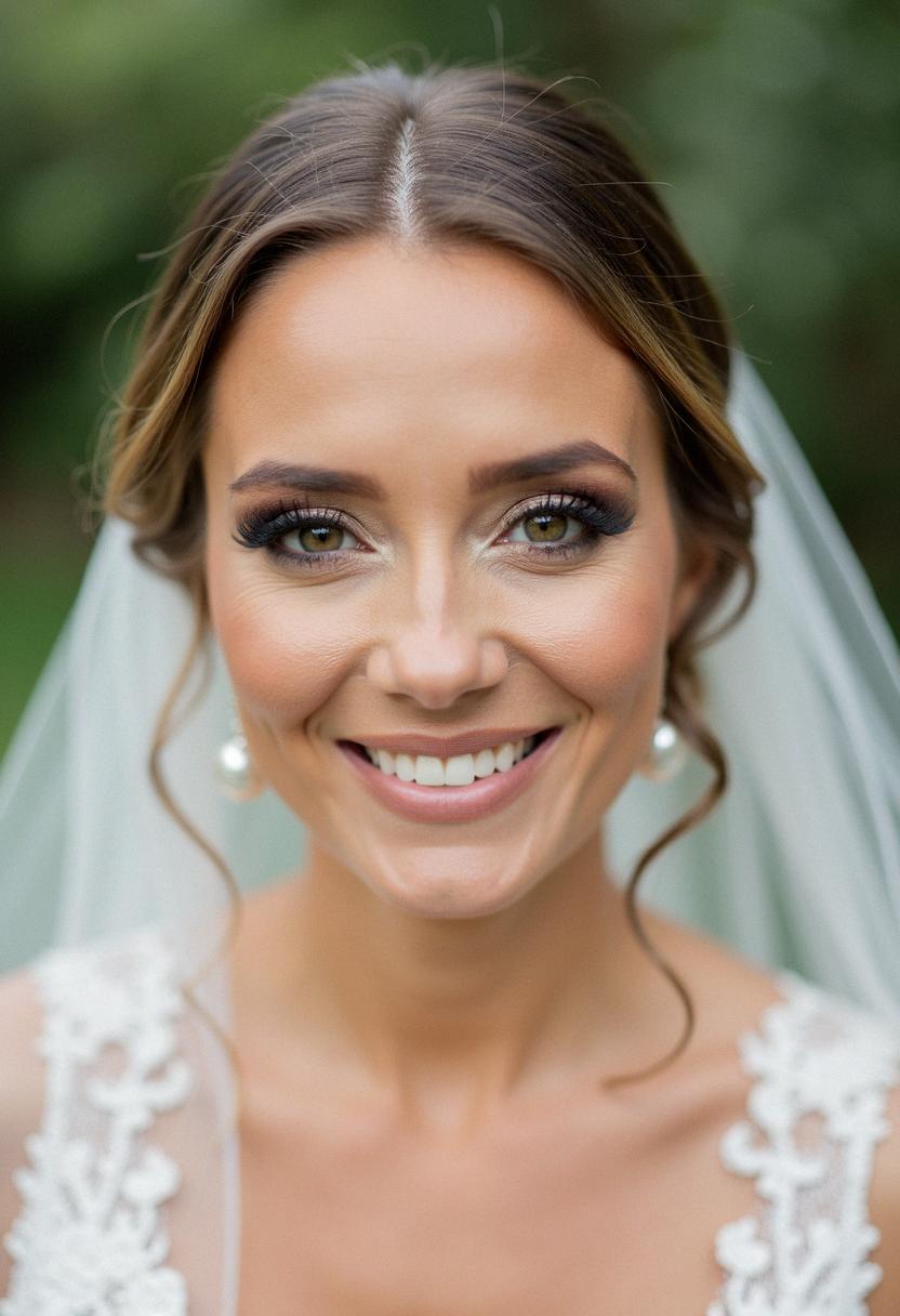 natural smokey eye makeup wedding