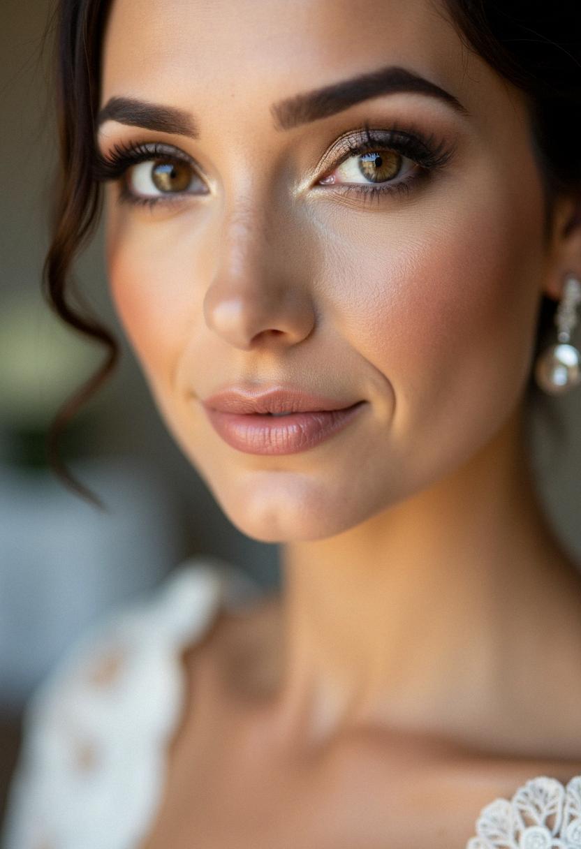 natural smokey eye makeup wedding
