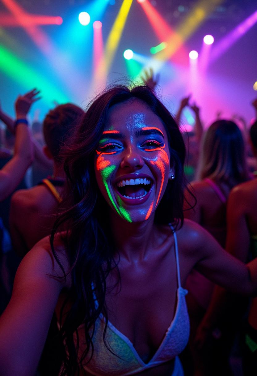 neon makeup rave neon makeup rave