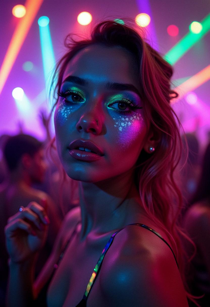 neon makeup rave neon makeup rave
