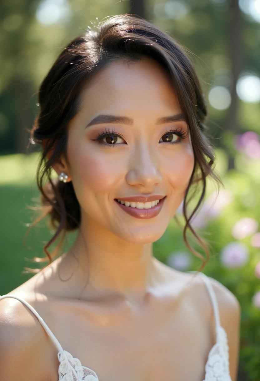 neutral makeup bridesmaid