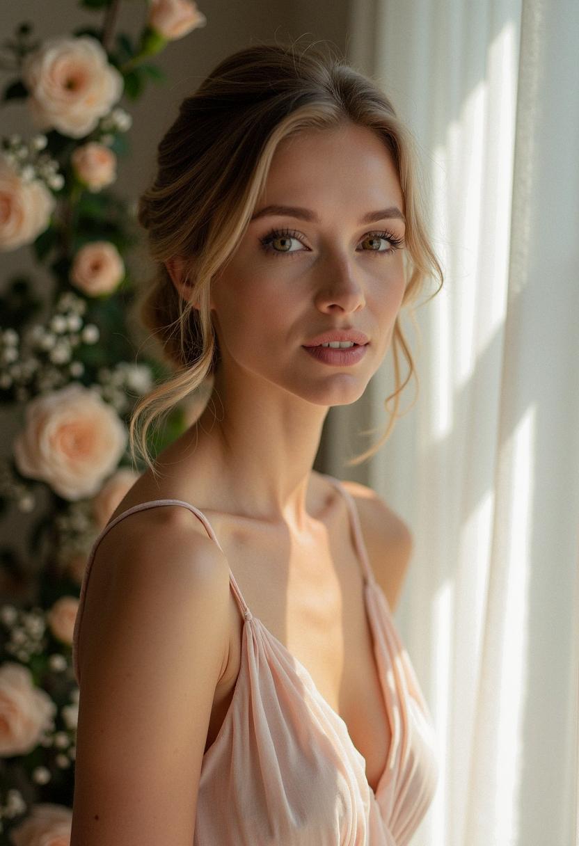neutral makeup bridesmaid