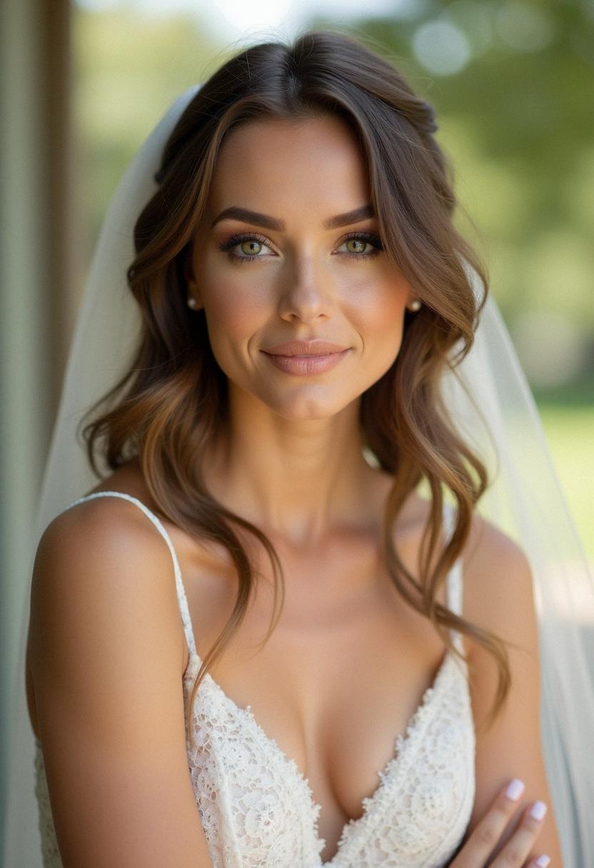 neutral makeup bridesmaid