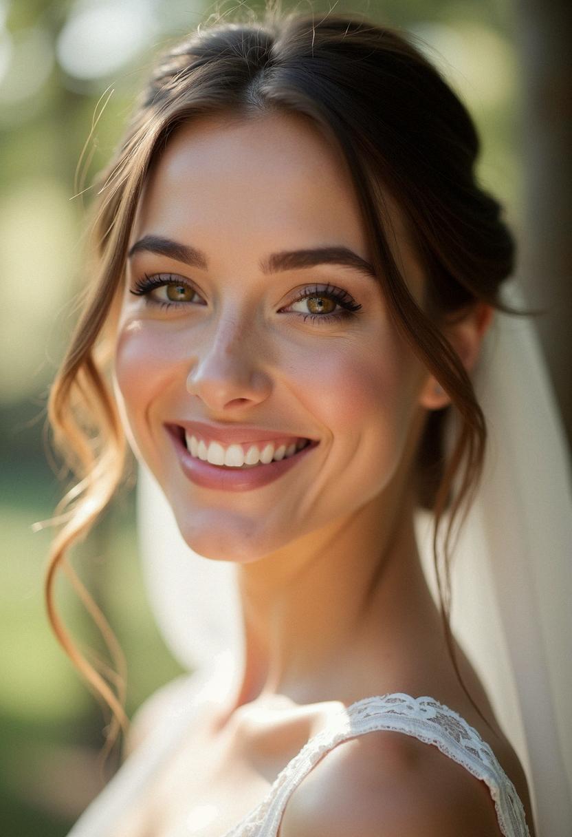 neutral makeup bridesmaid