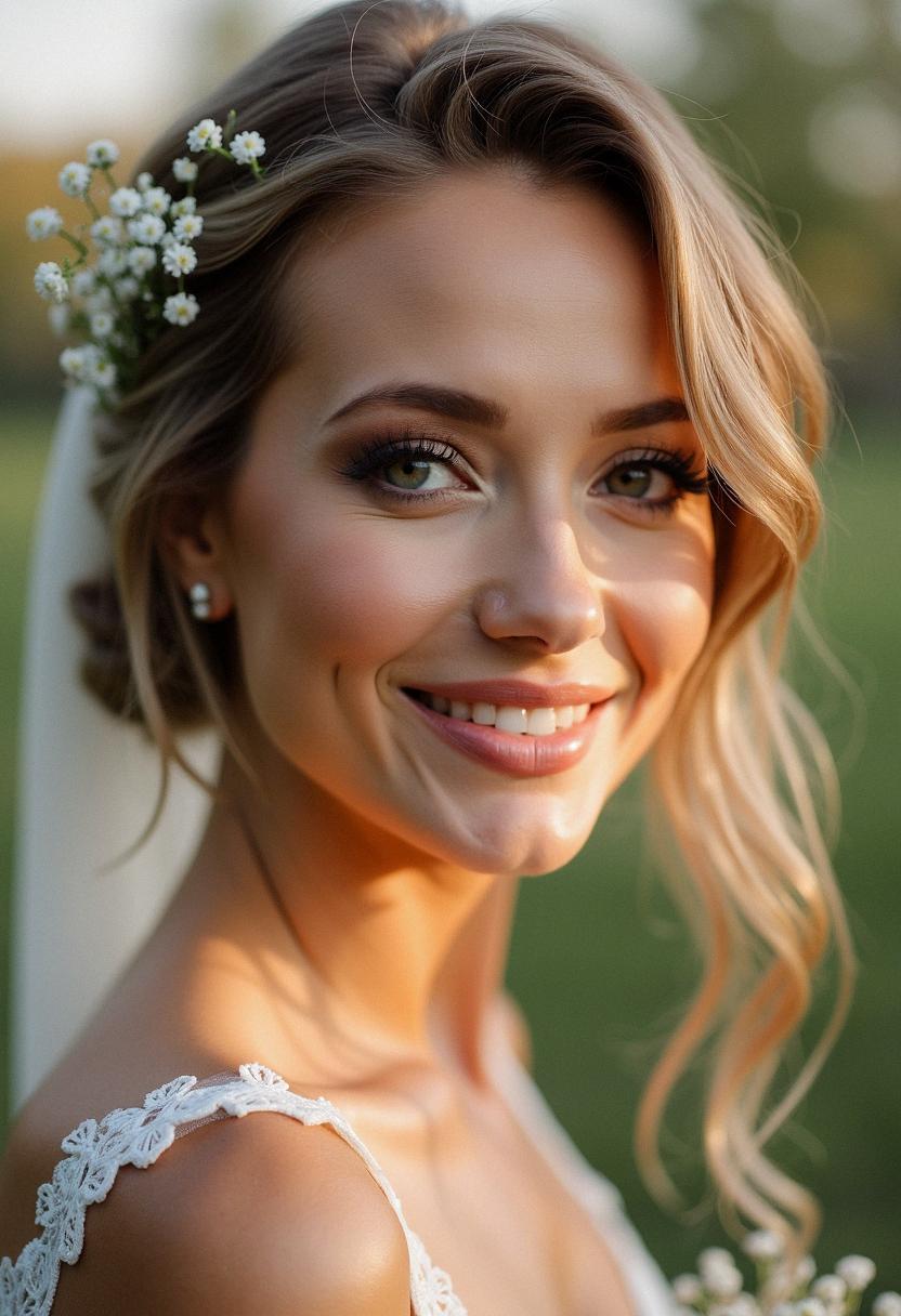 neutral makeup wedding