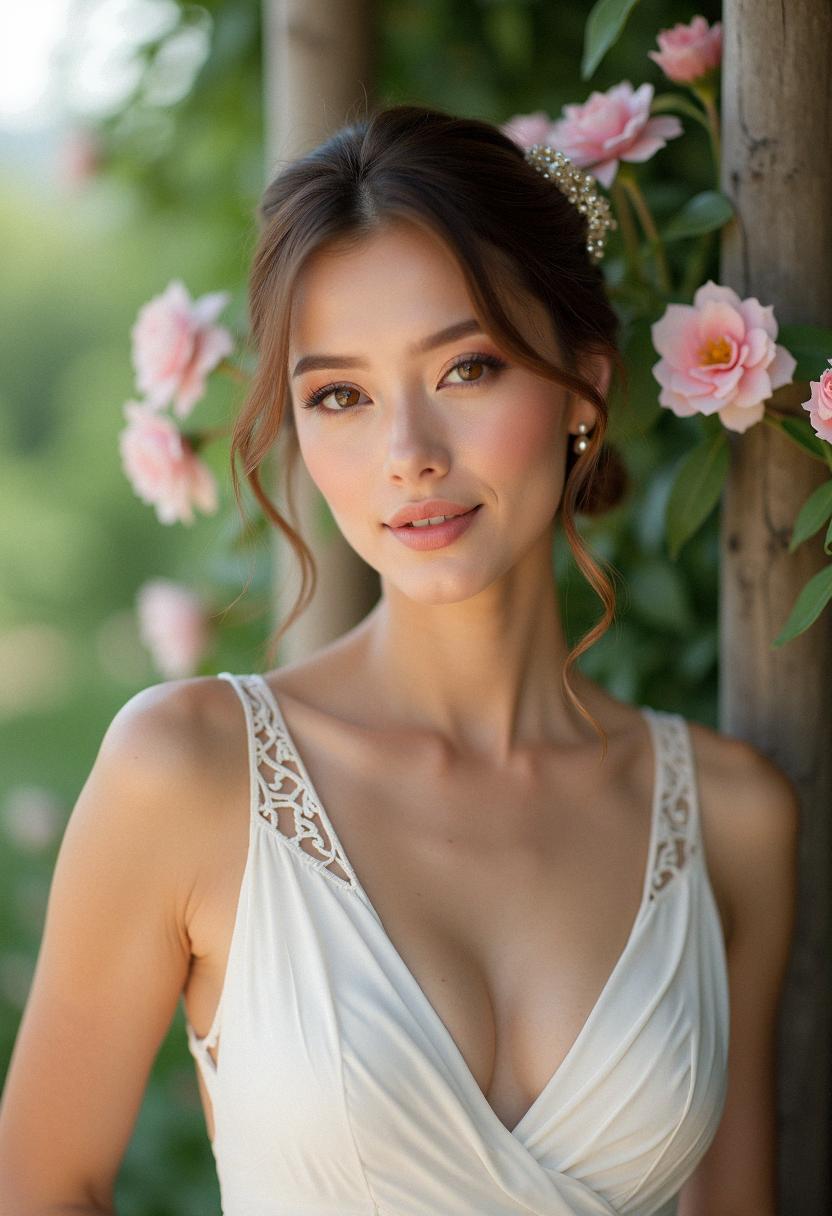 neutral makeup wedding