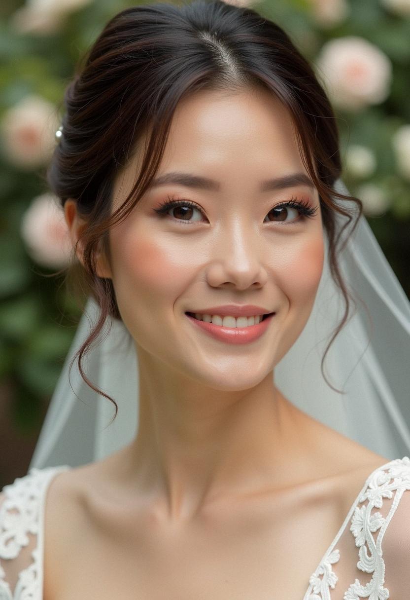neutral makeup wedding
