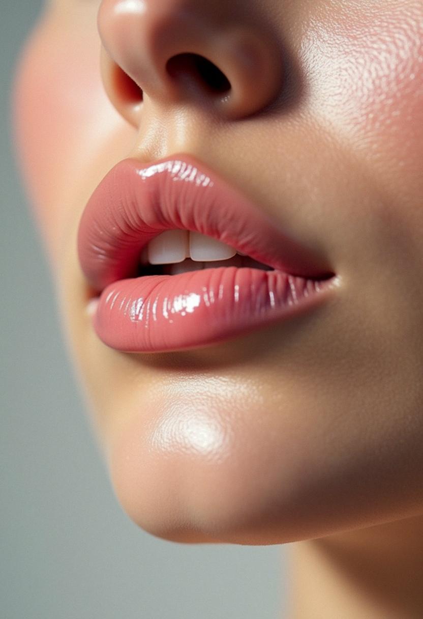 pretty lips aesthetic