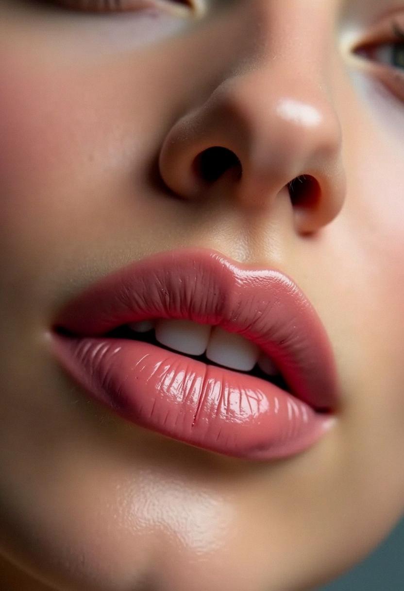 pretty lips aesthetic