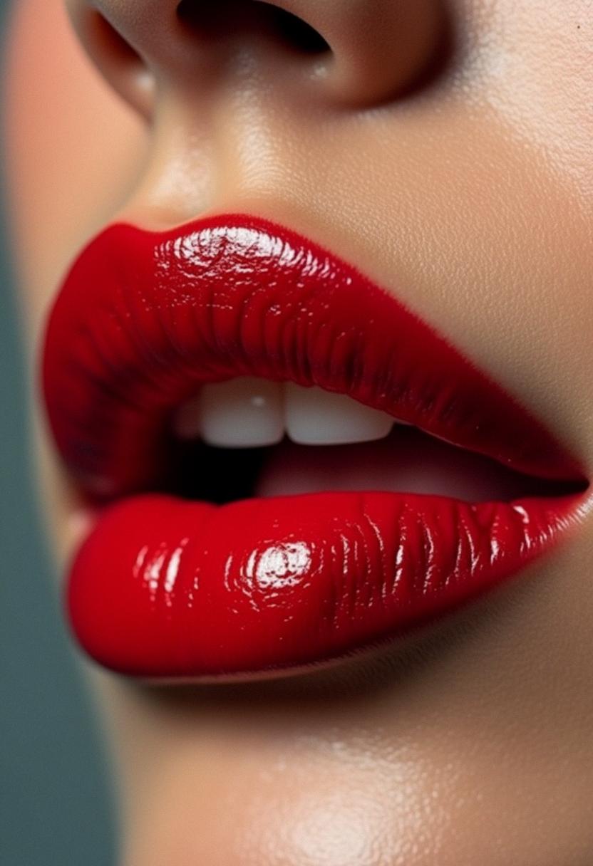 pretty lips aesthetic