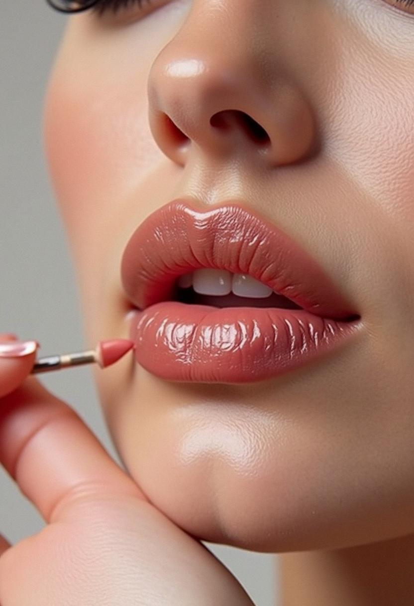 pretty lips aesthetic