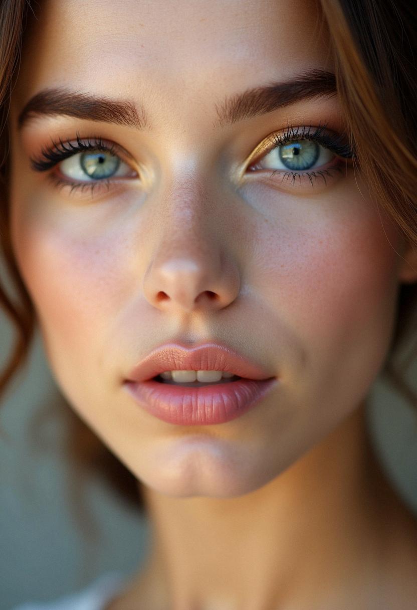 pretty makeup for blue eyes