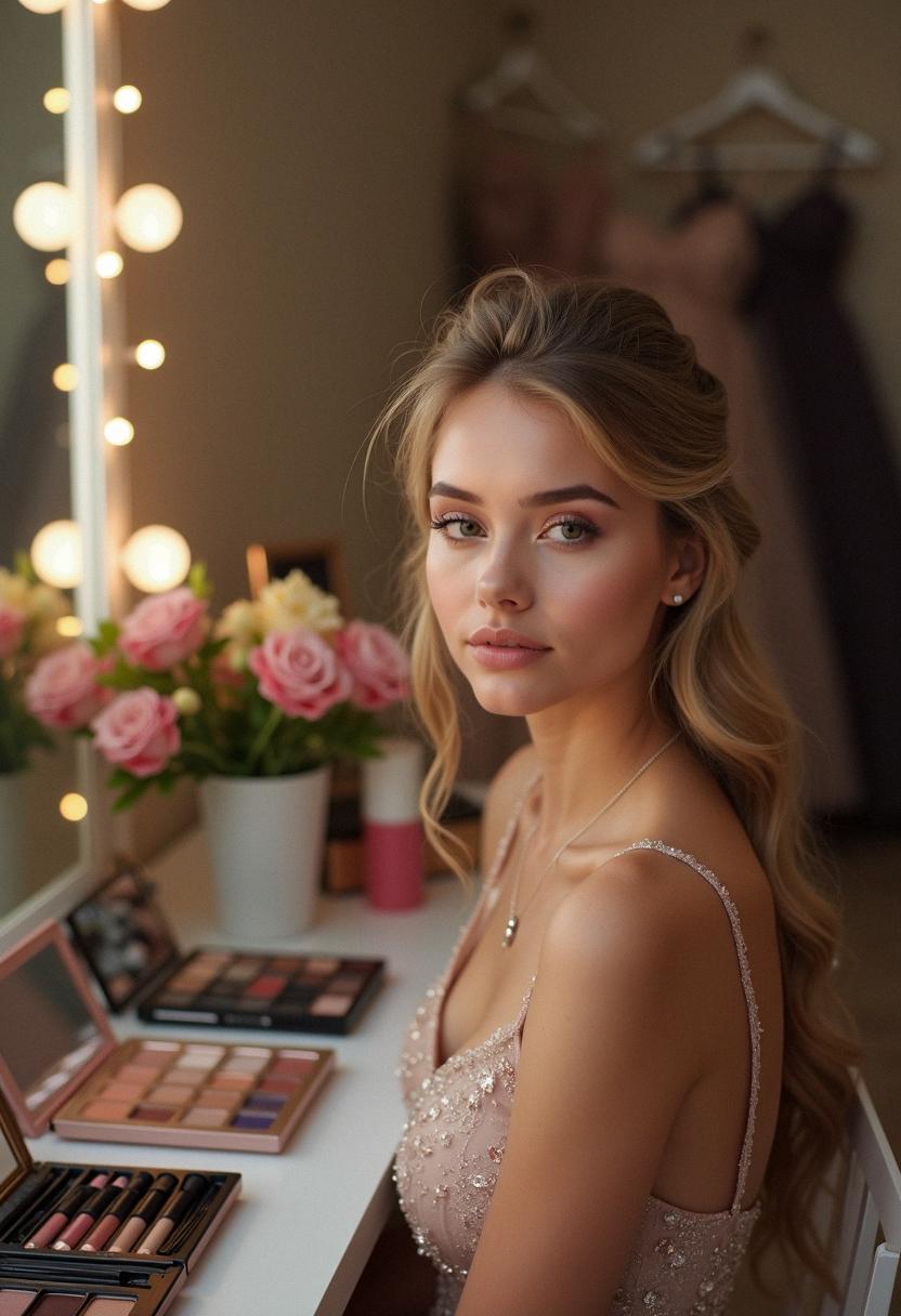 prom makeup idea