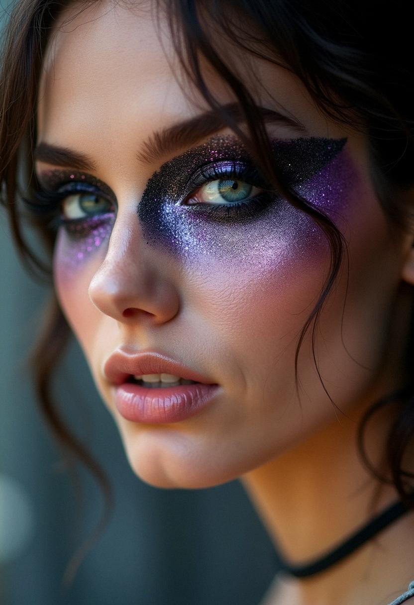 punk eye makeup grunge