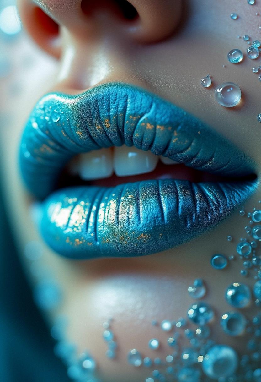 sea makeup lip