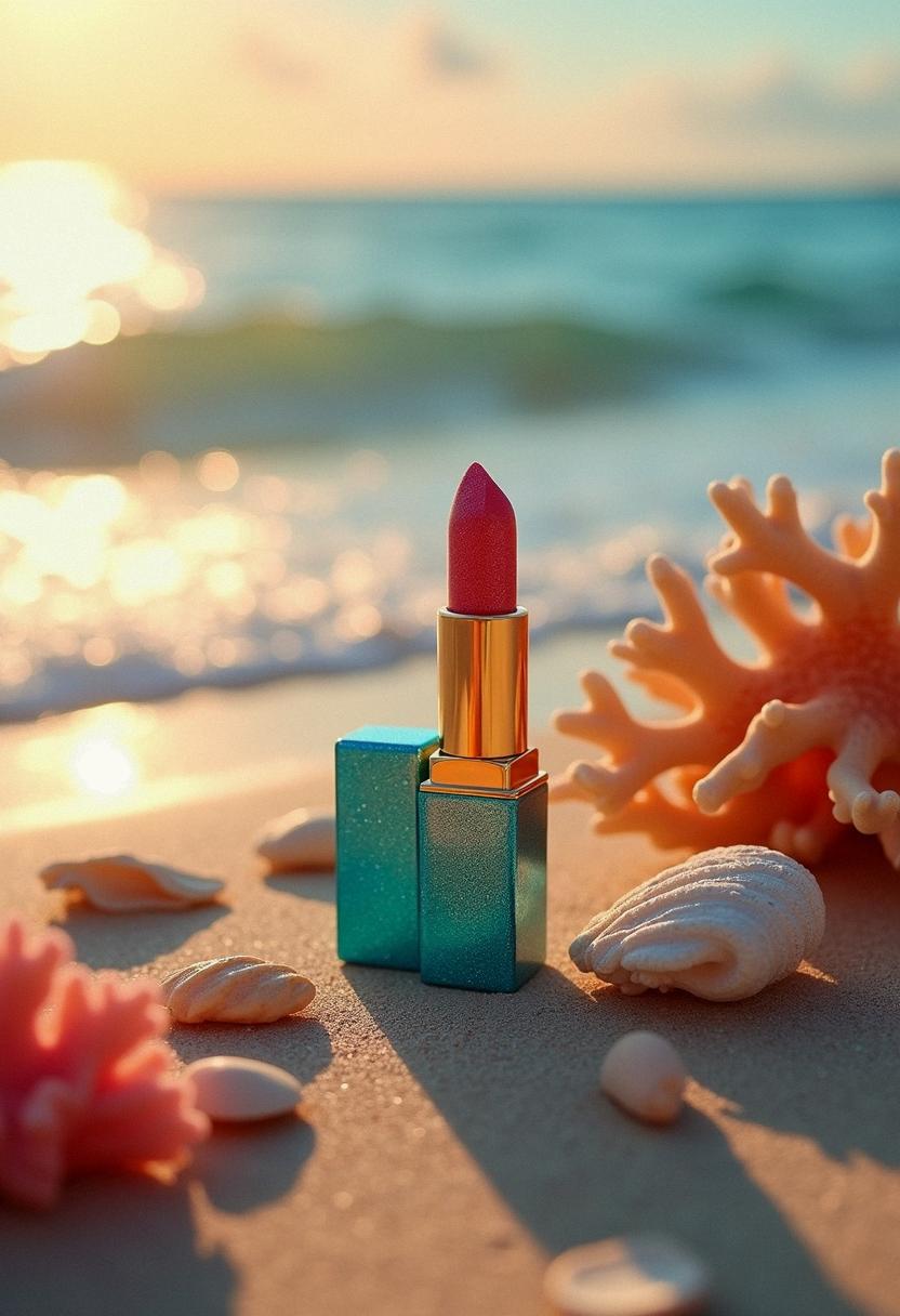 sea makeup lip