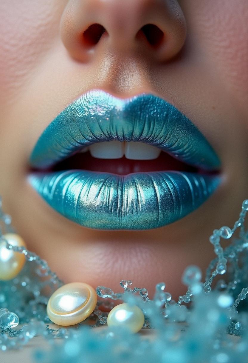 sea makeup lip