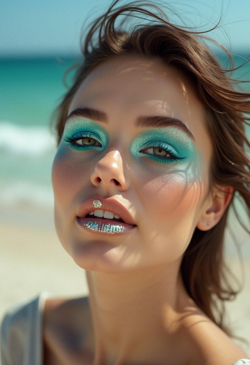sea makeup lip
