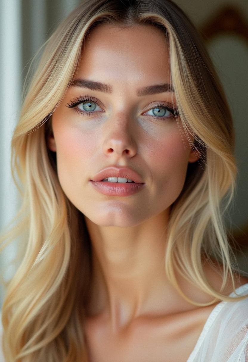 simple makeup for blondes