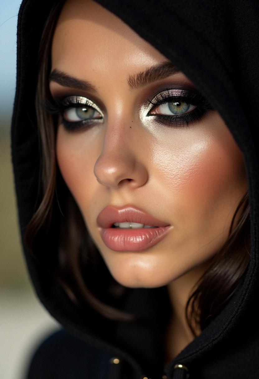 smokey eye for hooded eyes