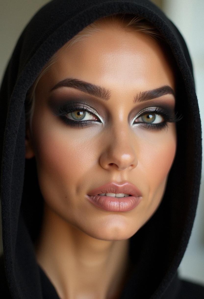 smokey eye for hooded eyes