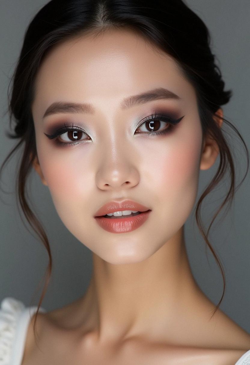 smokey eye makeup asian