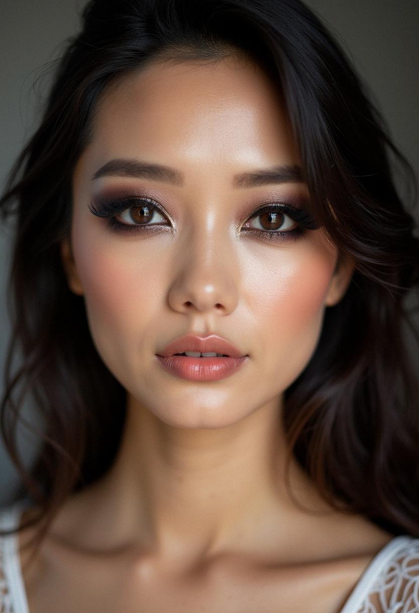 smokey eye makeup asian
