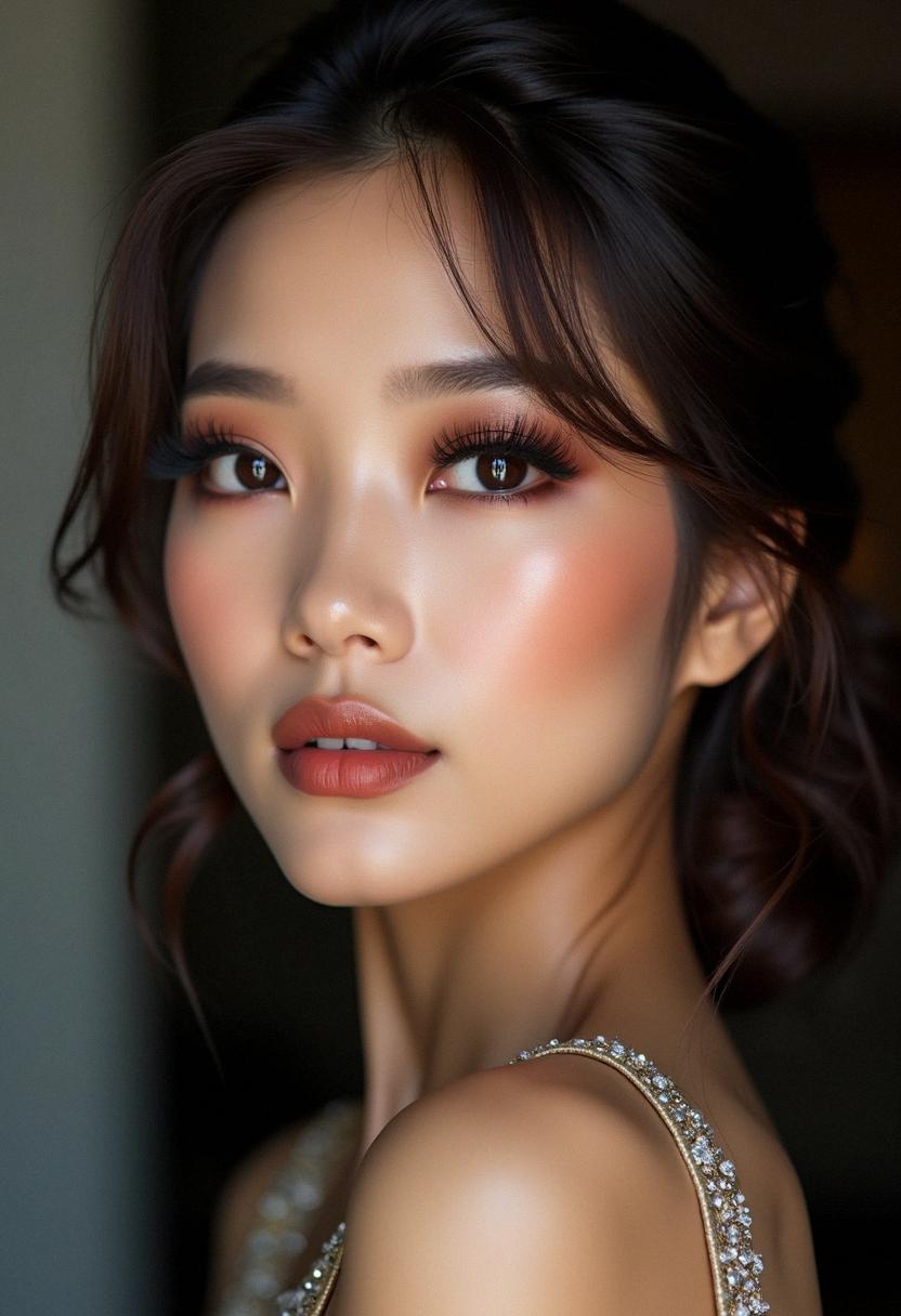 smokey eye makeup asian