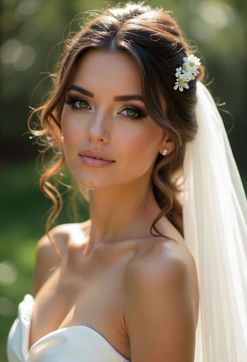 smokey eye makeup bride