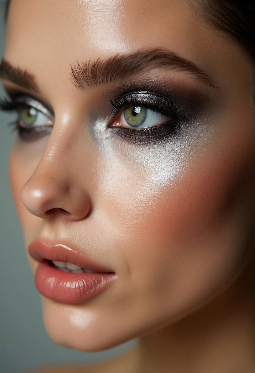 smokey eye makeup for green eyes