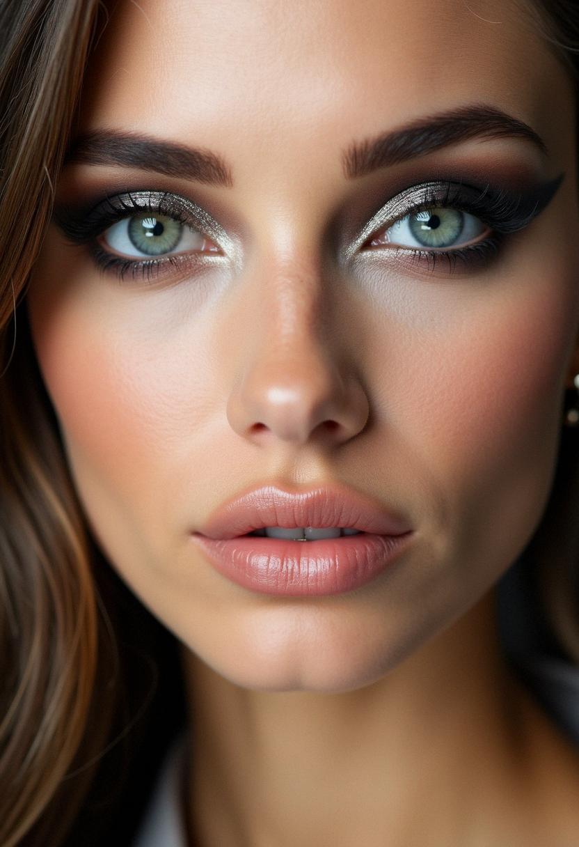 smokey eye makeup for green eyes