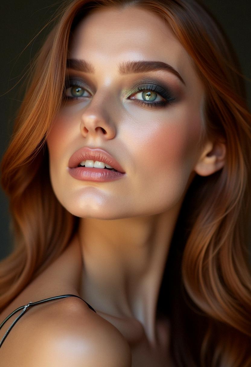 smokey eye makeup for green eyes